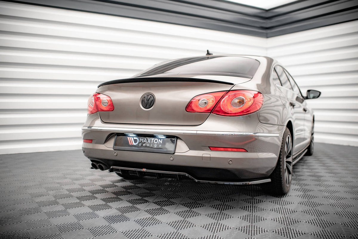 Maxton Design - Mittlerer Cup Diffusor DTM Look Heck Ansatz für VW Passat CC - Aerowerk.