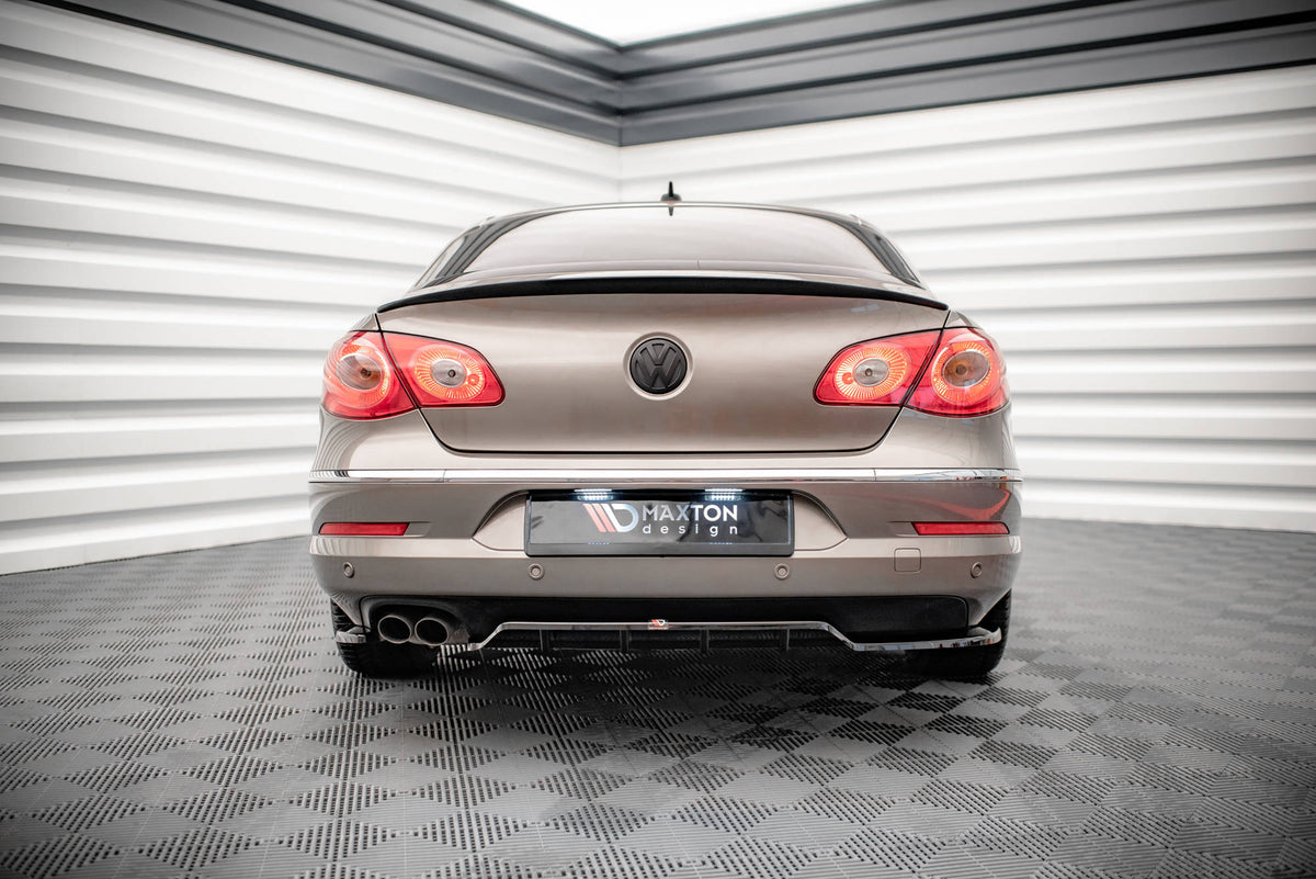 Maxton Design - Mittlerer Cup Diffusor DTM Look Heck Ansatz für VW Passat CC - Aerowerk.