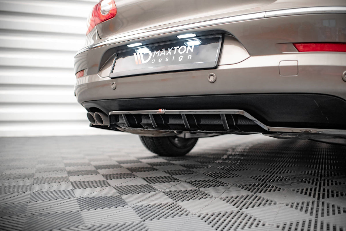 Maxton Design - Mittlerer Cup Diffusor DTM Look Heck Ansatz für VW Passat CC - Aerowerk.