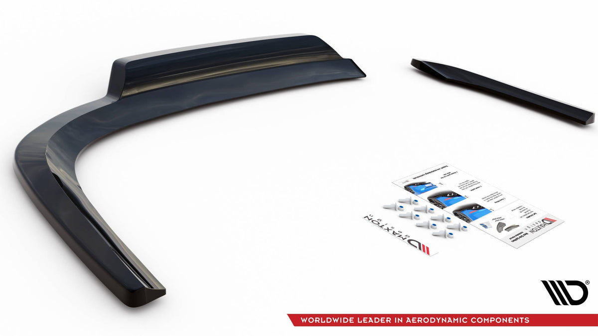 Maxton Design - Mittlerer Cup Diffusor DTM Look Heck Ansatz für VW Passat CC - Aerowerk.