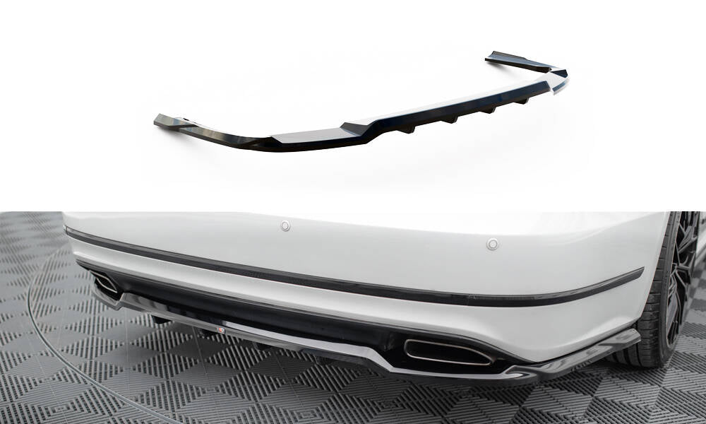 Maxton Design - Mittlerer Cup Diffusor DTM Look Heck Ansatz für VW Passat GT B8 Facelift USA - Aerowerk.