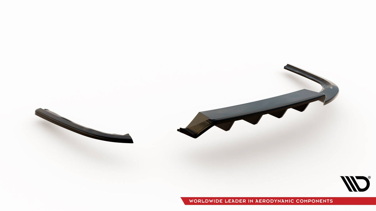 Maxton Design - Mittlerer Cup Diffusor DTM Look Heck Ansatz für VW Passat R - Line B8 - Aerowerk.