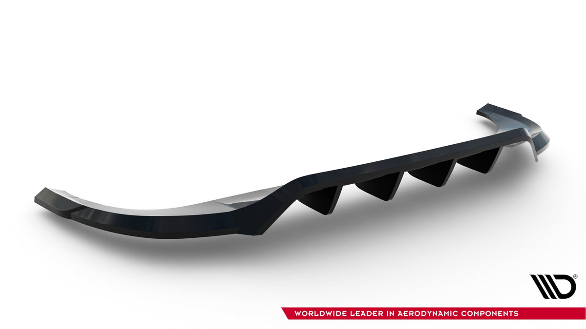 Maxton Design - Mittlerer Cup Diffusor DTM Look Heck Ansatz für VW Tiguan Mk3 - Aerowerk.