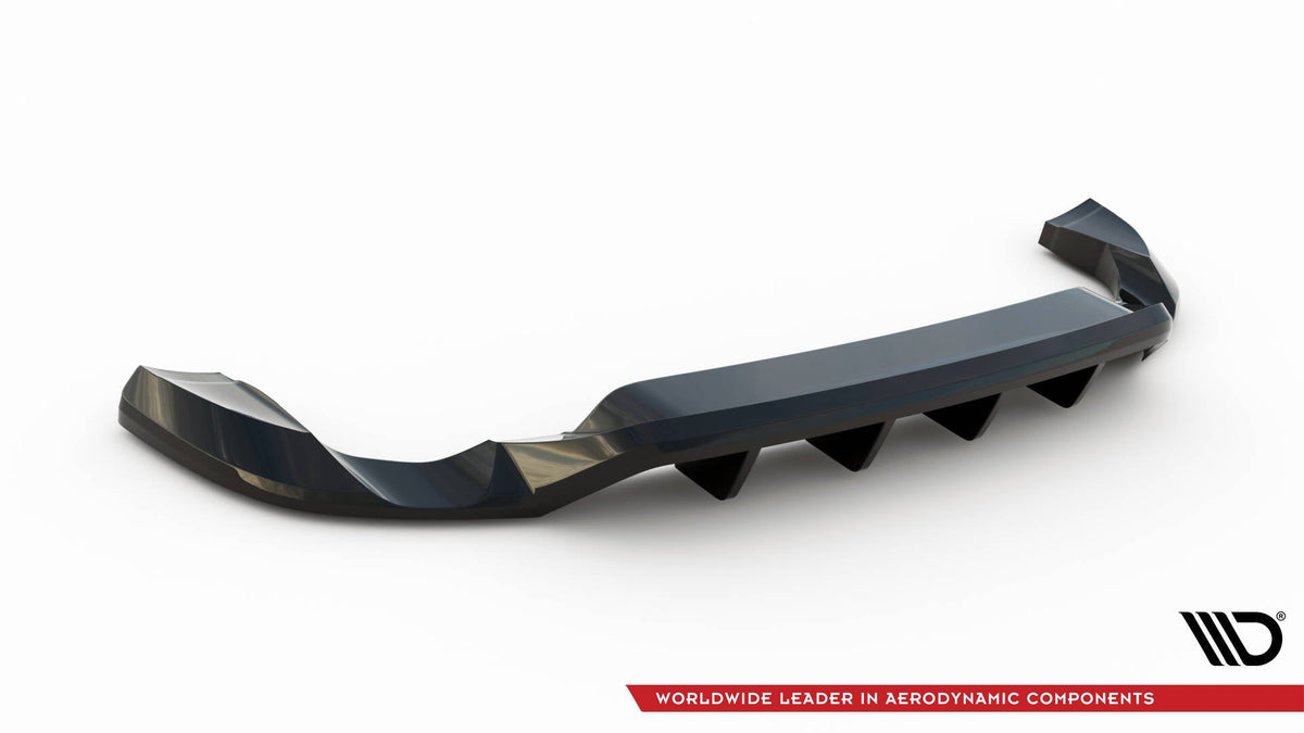 Maxton Design - Mittlerer Cup Diffusor DTM Look Heck Ansatz für VW Touareg Mk2 - Aerowerk.