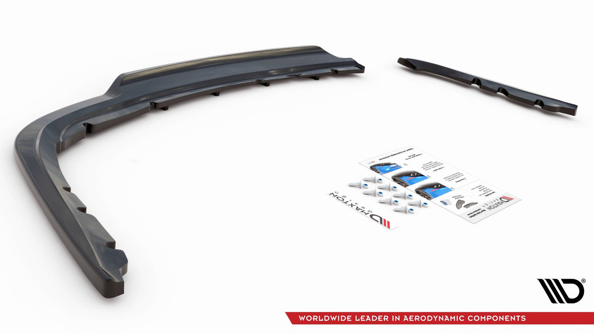 Maxton Design - Mittlerer Cup Diffusor Heck Ansatz für BMW 3er Limousine E90 - Aerowerk.