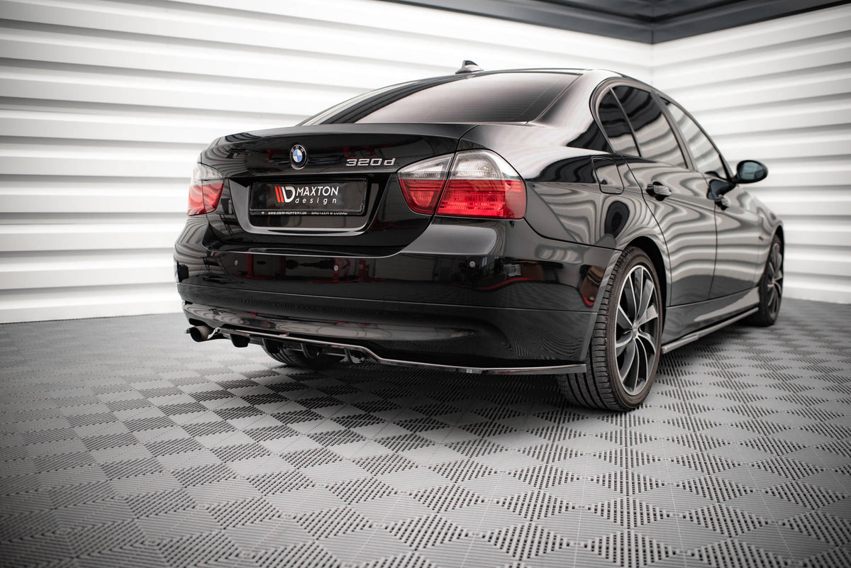Maxton Design - Mittlerer Cup Diffusor Heck Ansatz für BMW 3er Limousine E90 - Aerowerk.