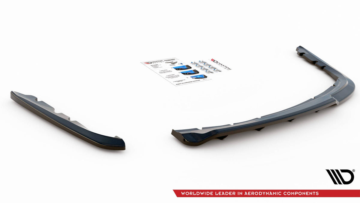 Maxton Design - Mittlerer Cup Diffusor Heck Ansatz für BMW 3er Limousine E90 - Aerowerk.