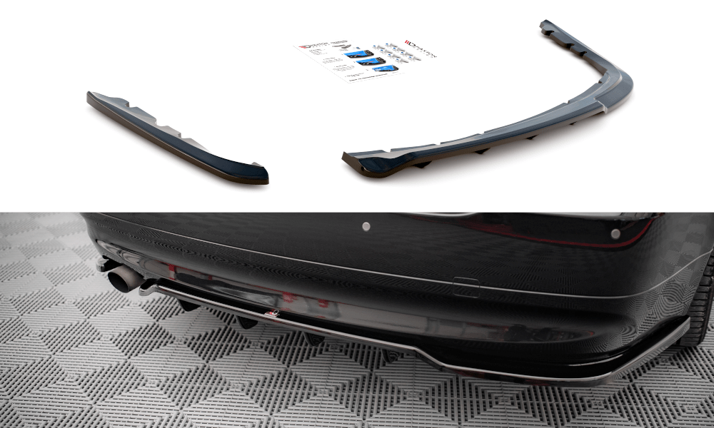 Maxton Design - Mittlerer Cup Diffusor Heck Ansatz für BMW 3er Limousine E90 - Aerowerk.