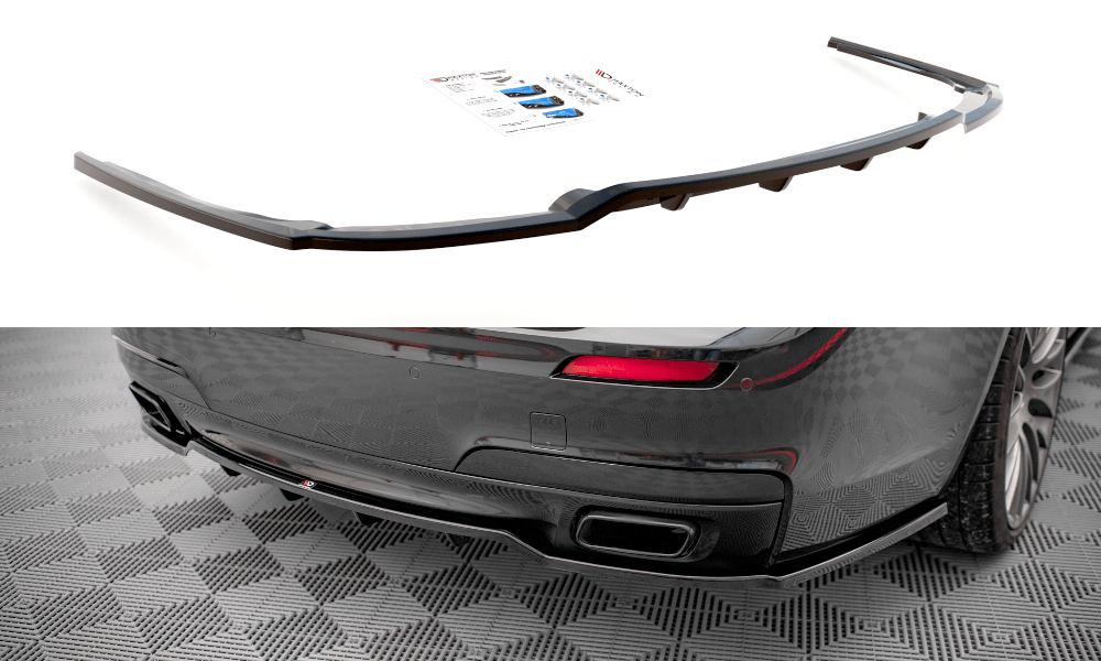 Maxton Design - Mittlerer Cup Diffusor / Heck Ansatz für BMW 7er M - Paket F01 - Aerowerk.
