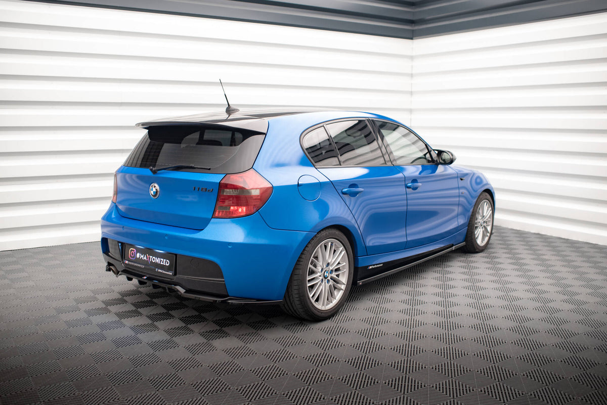 Maxton Design - Mittlerer Cup Diffusor / Heckansatz für BMW 1er M - Paket E87 Facelift - Aerowerk.