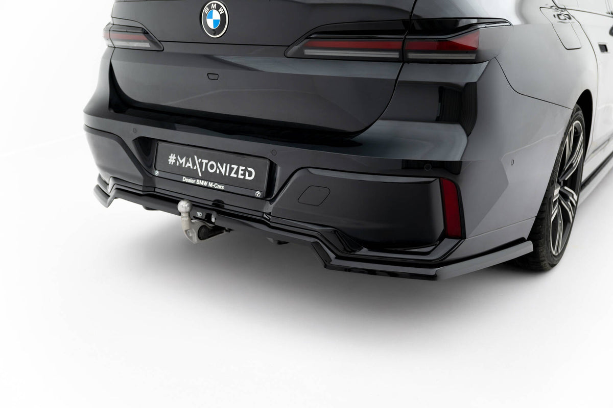 Maxton Design - Mittlerer Cup Diffusor Heckansatz für BMW 7er M - Paket G70 - Aerowerk.