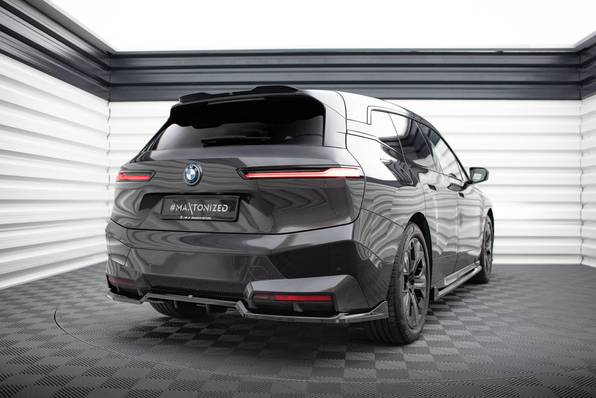 Maxton Design - Mittlerer Cup Diffusor Heckansatz für BMW iX M - Paket i20 - Aerowerk.