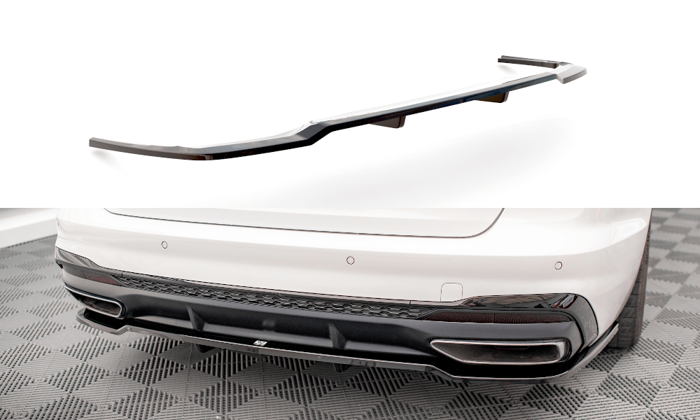 Maxton Design - Mittlerer Cup Diffusor V1 DTM Look Heck Ansatz für Audi A4 S - Line B9 Facelift - Aerowerk.