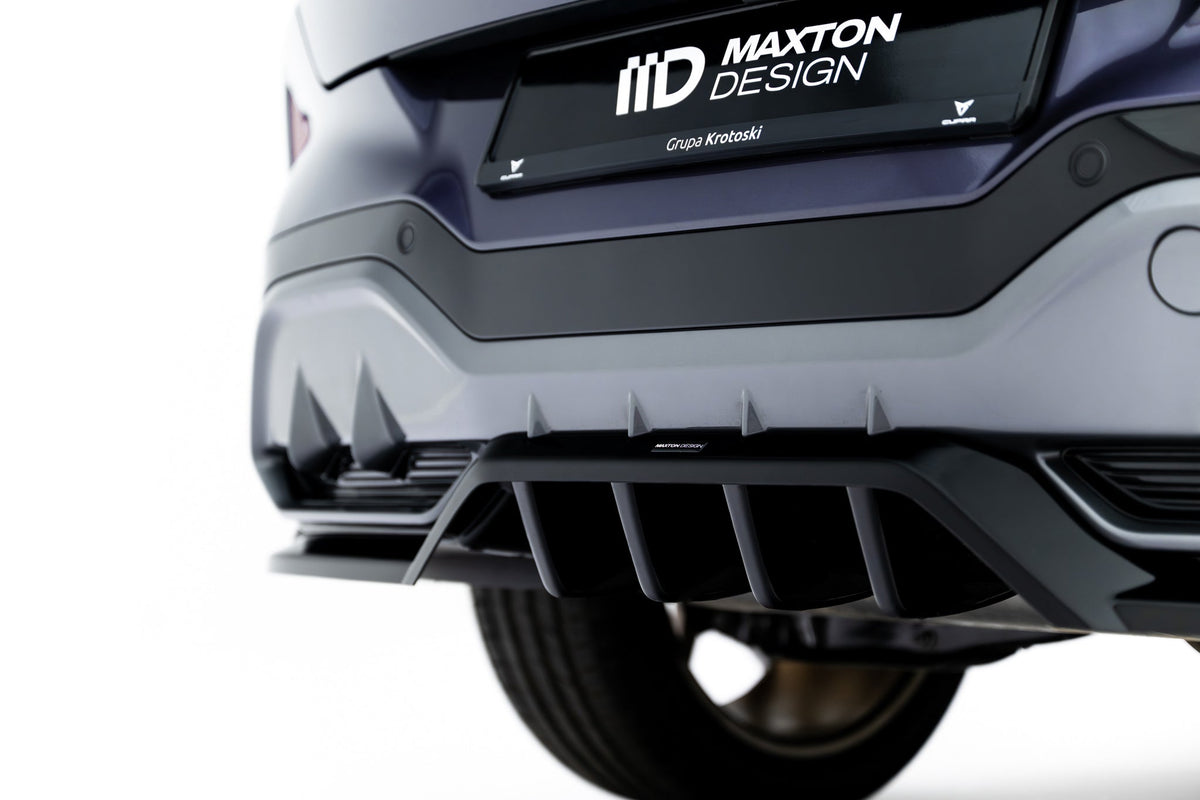 Maxton Design - Mittlerer Cup Diffusor V1 DTM Look Heck Ansatz für Cupra Terramar Mk1 - Aerowerk.