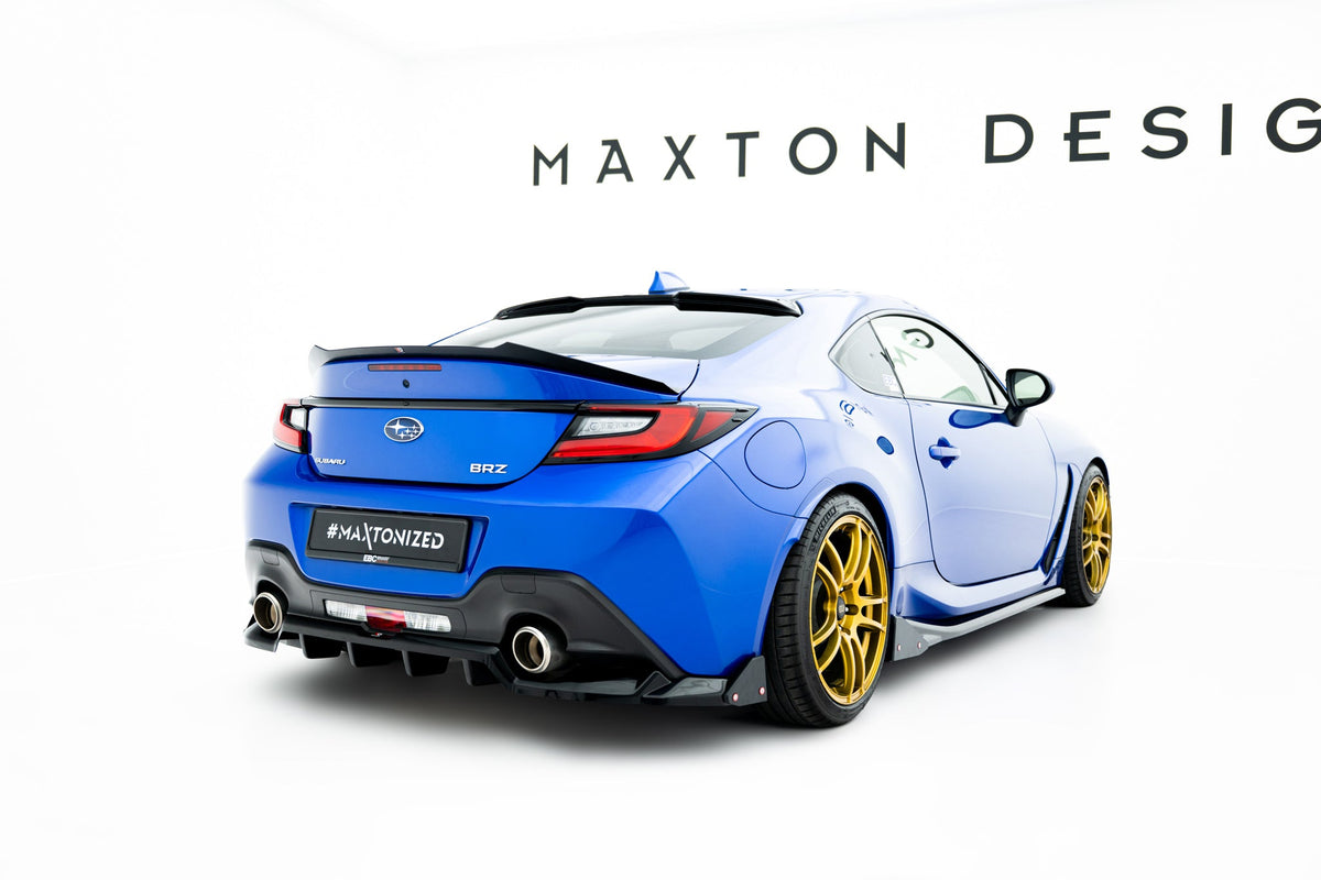 Maxton Design - Mittlerer Cup Diffusor V1 DTM Look Heck Ansatz für + Flaps Subaru BRZ Mk2 - Aerowerk.