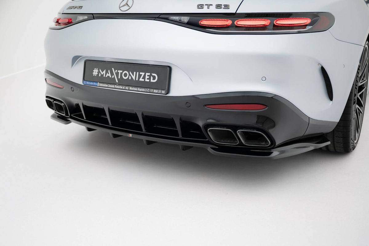 Maxton Design - Mittlerer Cup Diffusor V1 DTM Look Heck Ansatz für Mercedes - AMG GT 63 / 55 / 63 S E Performance C192 - Aerowerk.