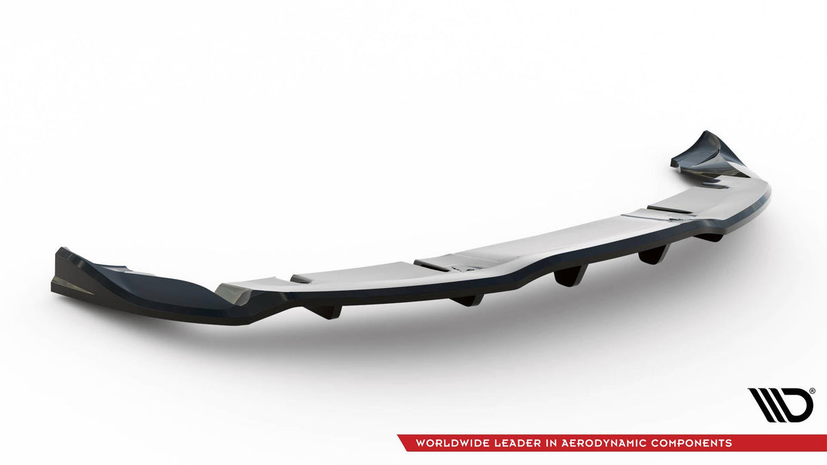 Maxton Design - Mittlerer Cup Diffusor V1 DTM Look Heck Ansatz für Tesla Model 3 Project HighlandFacelift - Aerowerk.