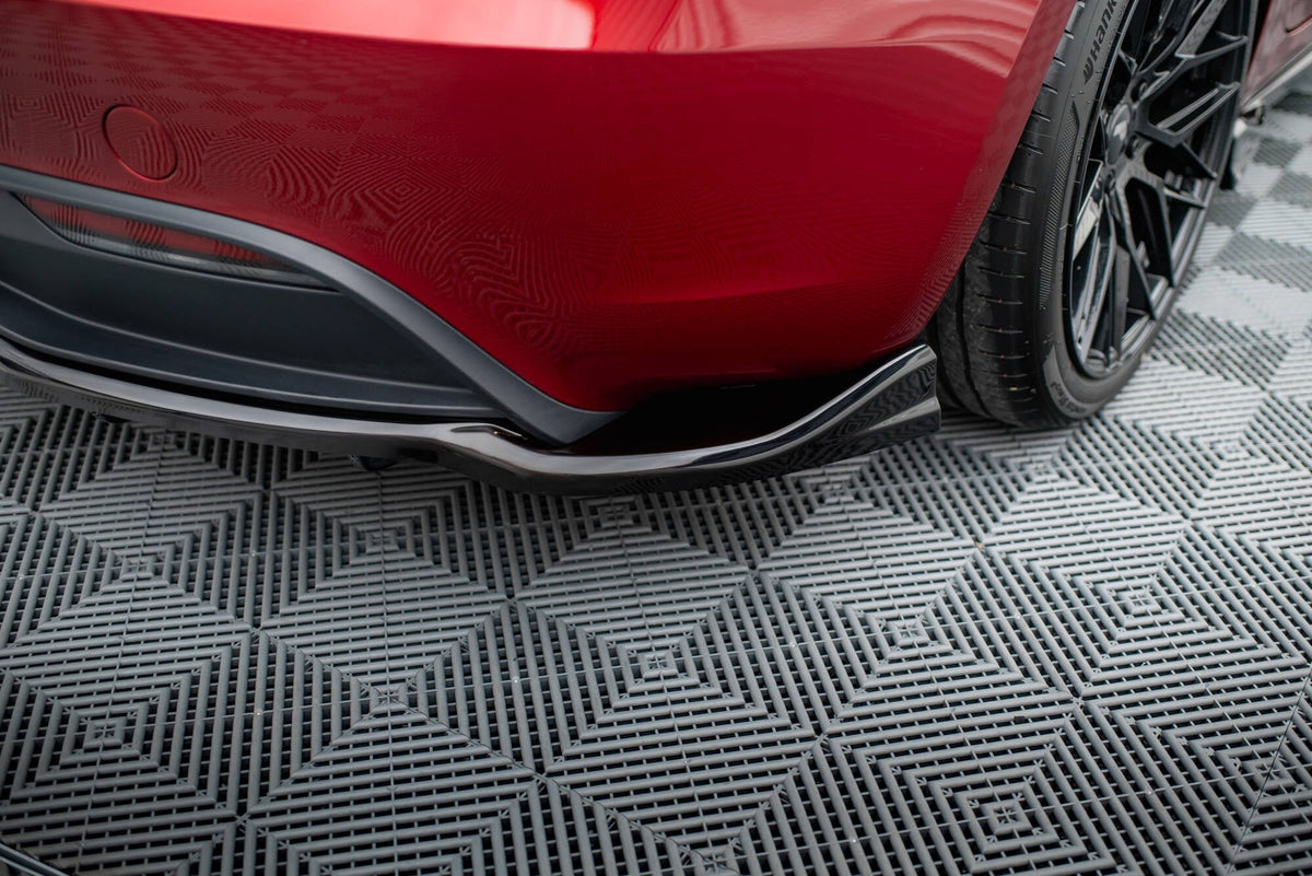 Maxton Design - Mittlerer Cup Diffusor V1 DTM Look Heck Ansatz für Tesla Model 3 Project HighlandFacelift - Aerowerk.