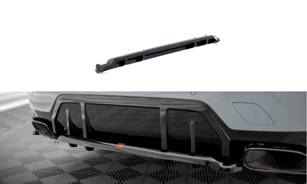 Maxton Design - Mittlerer Cup Diffusor V.1 Heck Ansatz für BMW M340i G20 / G21 Facelift - Aerowerk.
