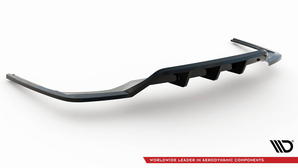 Maxton Design - Mittlerer Cup Diffusor V2 DTM Look Heck Ansatz für Audi A4 S - Line B9 Facelift - Aerowerk.