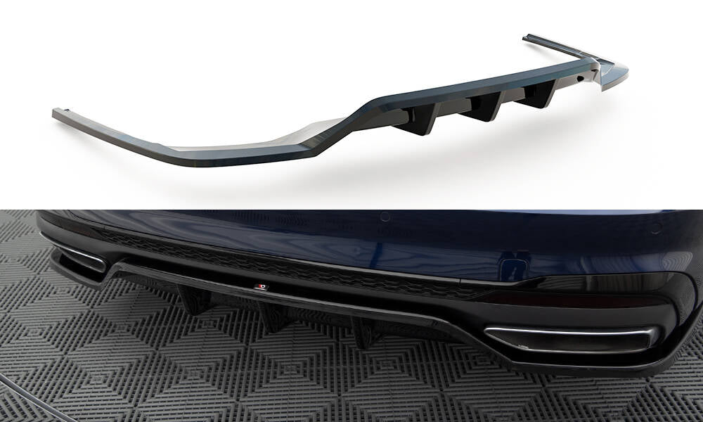 Maxton Design - Mittlerer Cup Diffusor V2 DTM Look Heck Ansatz für Audi A4 S - Line B9 Facelift - Aerowerk.