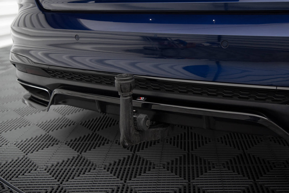 Maxton Design - Mittlerer Cup Diffusor V2 DTM Look Heck Ansatz für Audi A4 S - Line B9 Facelift - Aerowerk.