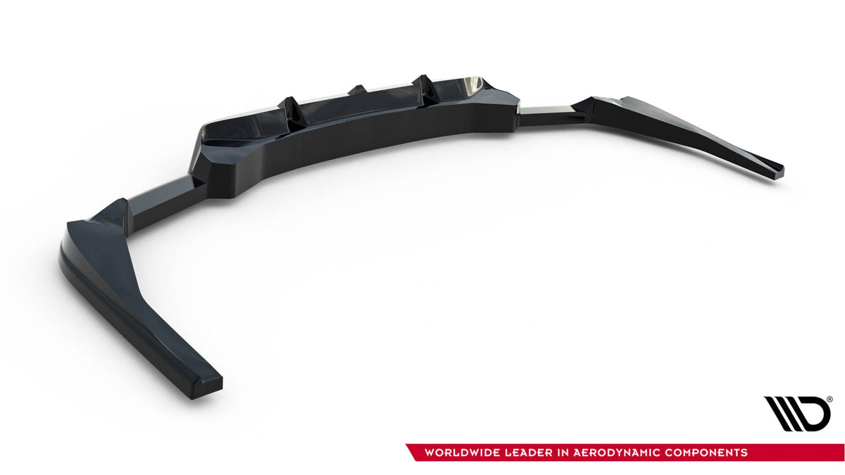 Maxton Design - Mittlerer Cup Diffusor V.2 DTM Look Heck Ansatz für BMW X4 M - Paket G02 Facelift - Aerowerk.
