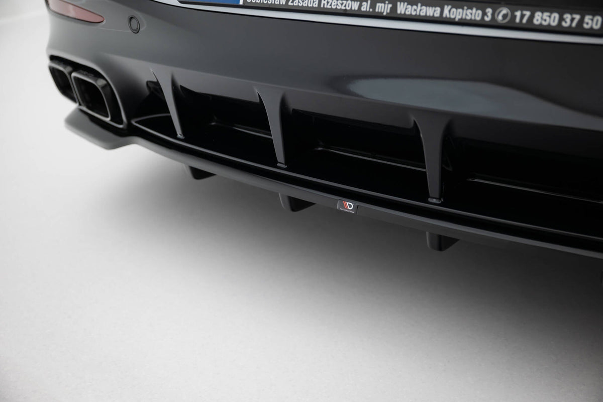 Maxton Design - Mittlerer Cup Diffusor V2 DTM Look Heck Ansatz für Mercedes - AMG GT 63 / 55 / 63 S E Performance C192 - Aerowerk.