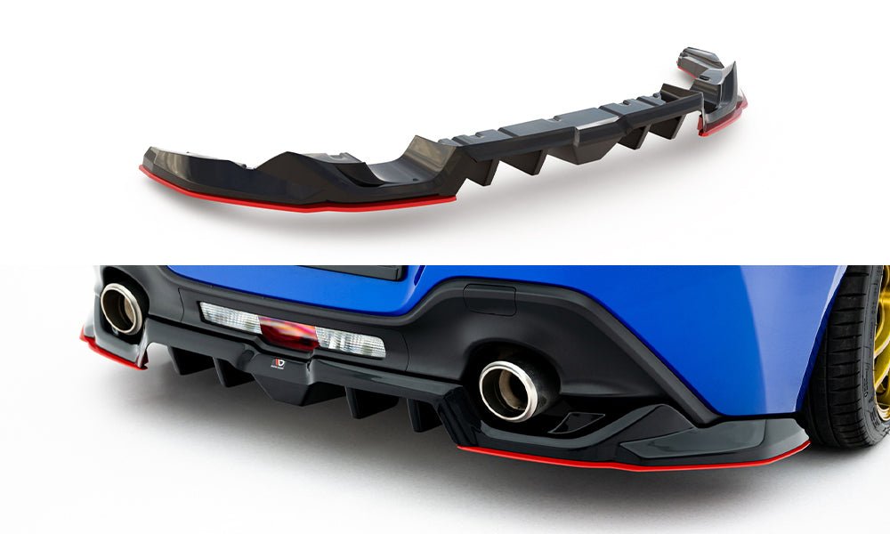 Maxton Design - Mittlerer Cup Diffusor V2 DTM Look Heck Ansatz für Subaru BRZ Mk2 - Aerowerk.