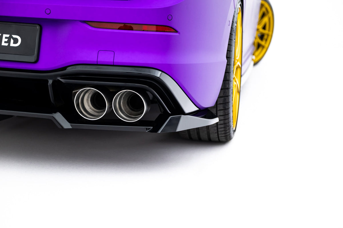Maxton Design - Mittlerer Cup Diffusor V2 DTM Look Heck Ansatz für VW Golf R Mk8 / Mk8 Facelift - Aerowerk.