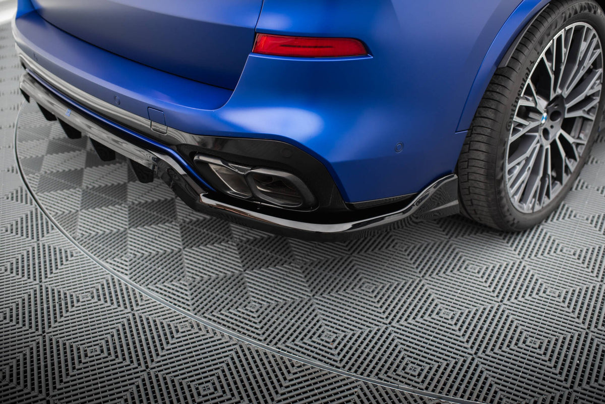 Maxton Design - Mittlerer Cup Diffusor V.2 Heckansatz für BMW X5 M - Paket G05 Facelift - Aerowerk.