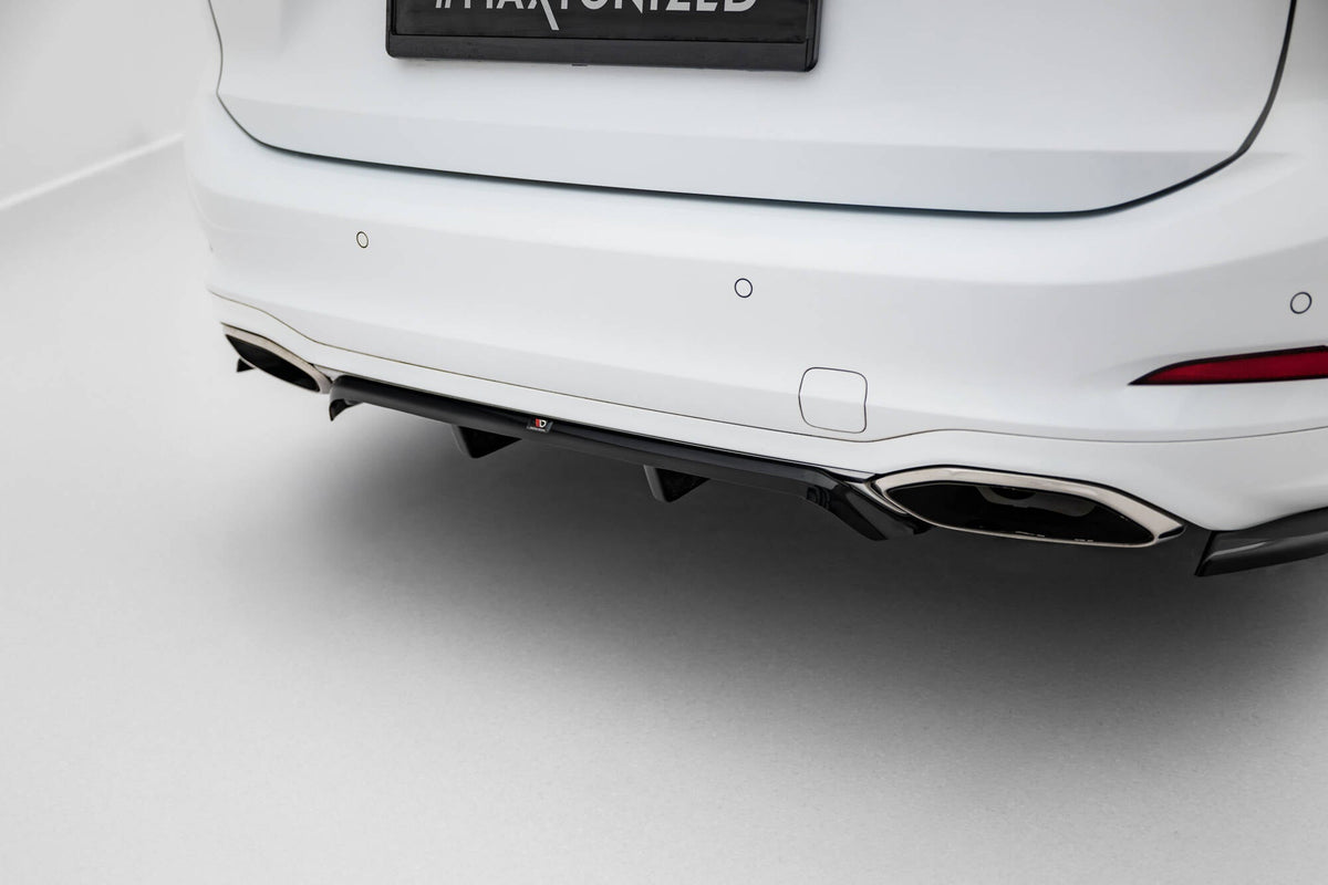 Maxton Design - Mittlerer Diffusor Heck Ansatz DTM Look für Ford Focus Vignale Kombi Mk4 - Aerowerk.