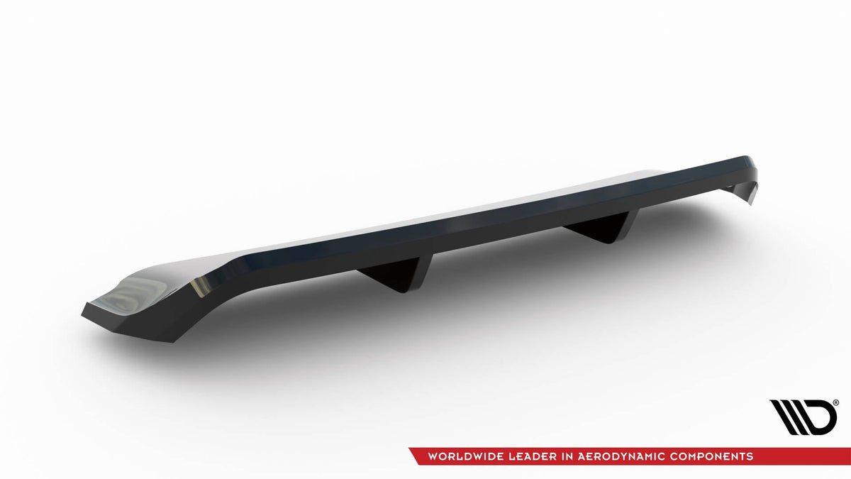 Maxton Design - Mittlerer Diffusor Heck Ansatz DTM Look für Ford Focus Vignale Kombi Mk4 - Aerowerk.