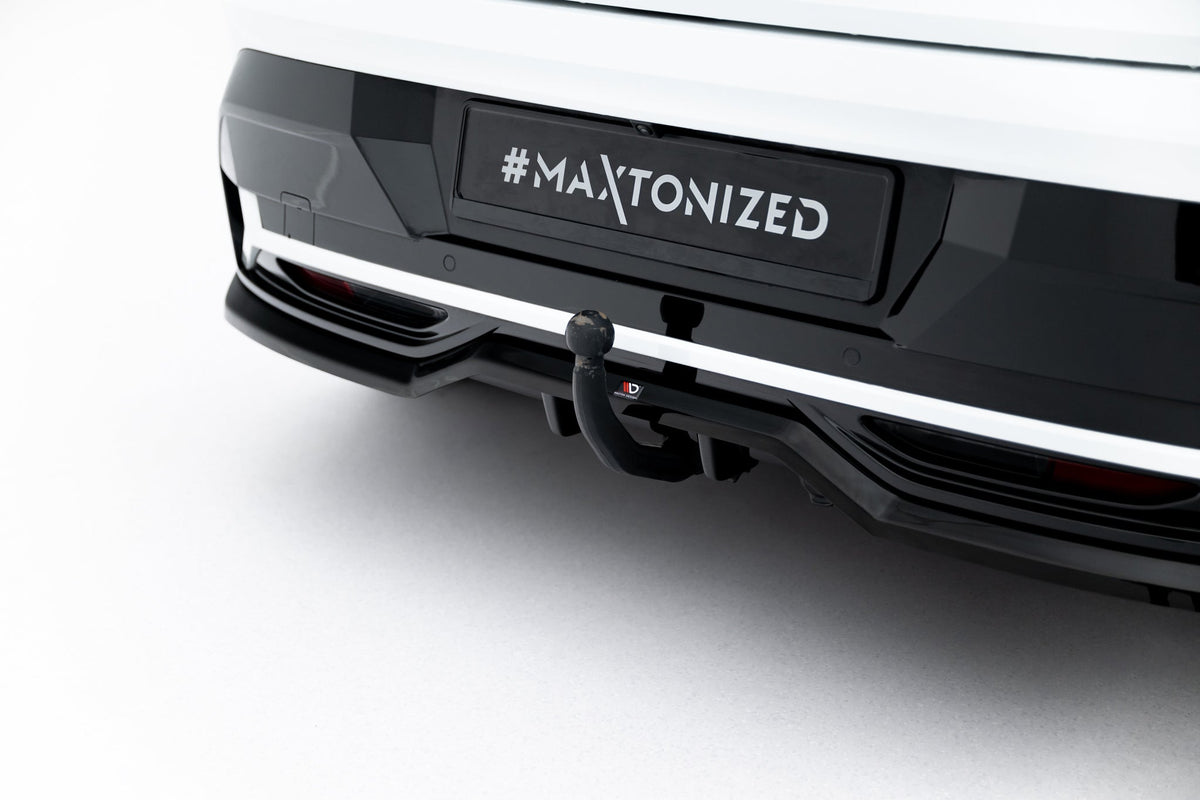 Maxton Design - Mittlerer Diffusor Heck Ansatz DTM Look für Renault Megane E - Tech Electric Mk1 - Aerowerk.