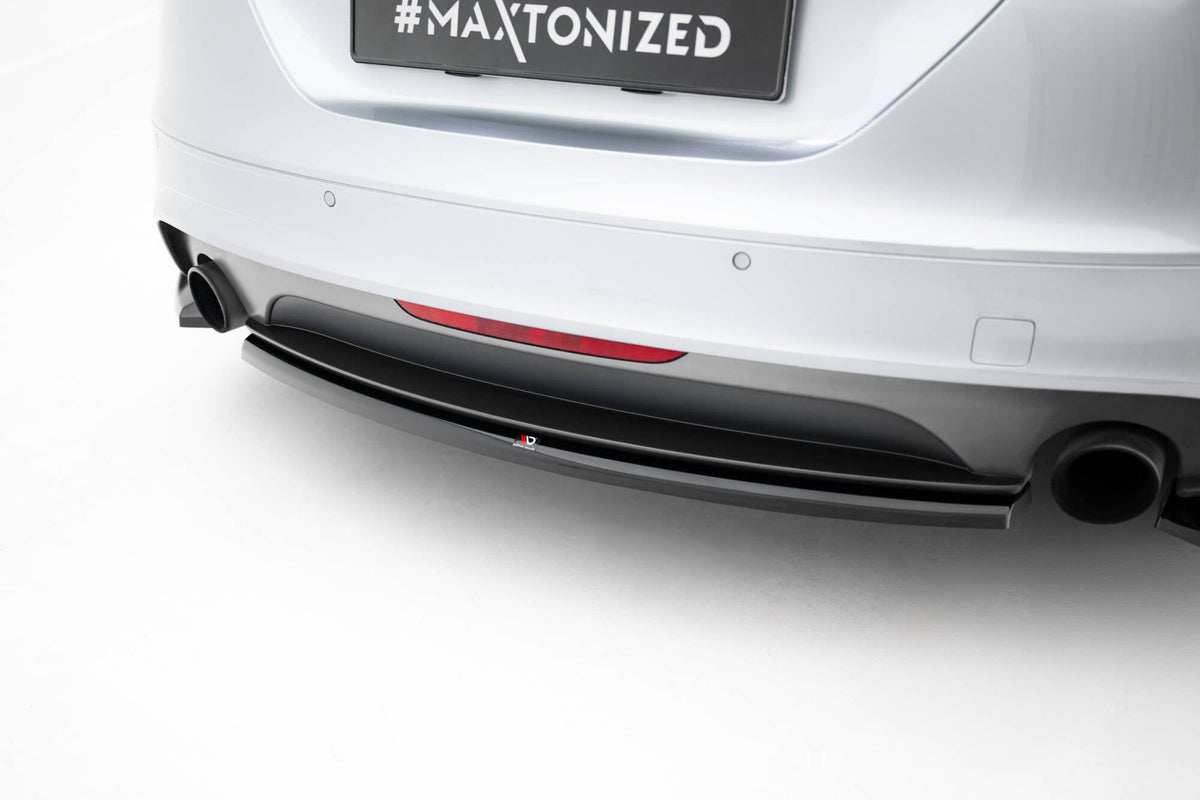 Maxton Design - Mittlerer Diffusor Heck Ansatz für Audi TT S - Line 8J Facelift - Aerowerk.