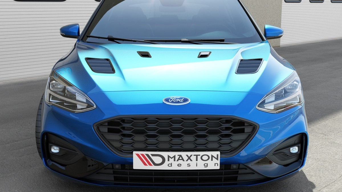 Maxton Design - Motorhauben Luftschlitze für Ford Focus ST - Line / ST Mk4 (Groß) - Aerowerk.