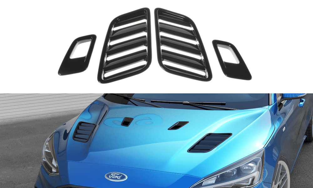 Maxton Design - Motorhauben Luftschlitze für Ford Focus ST - Line / ST Mk4 - Aerowerk.