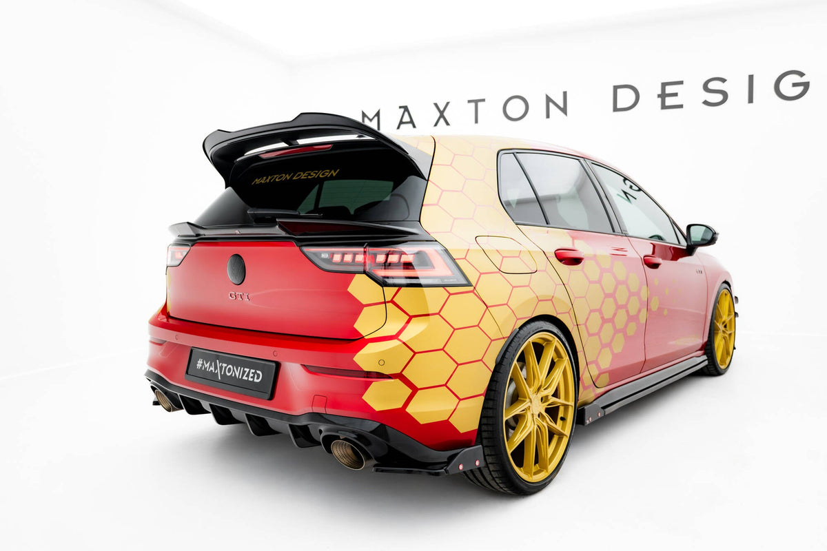 Maxton Design - Niedriger Spoiler 3D für VW Golf R Mk8 Facelift - Aerowerk.