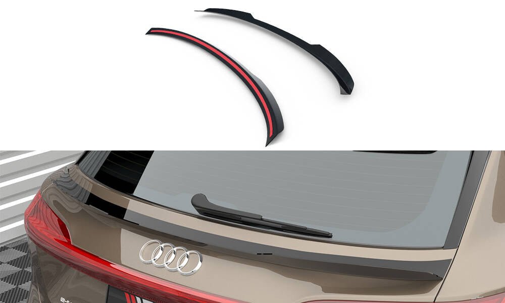 Maxton Design - Niedriger Spoiler CAP für Audi e - tron - Aerowerk.