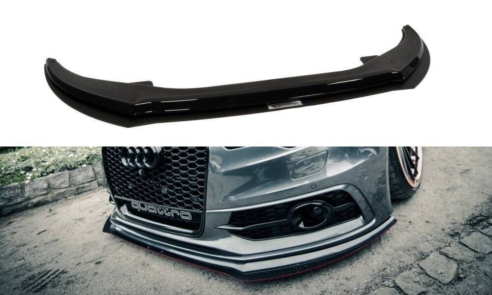 Maxton Design - Racing Frontlippe für AUDI A6 C7 S - LINE (2 SPLITTER = 1 SATZ) - Aerowerk.