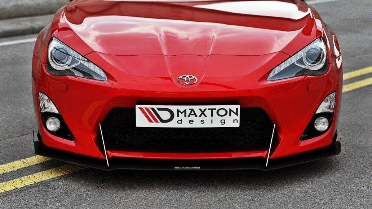 Maxton Design - Racing Frontlippe für TOYOTA GT86 mit Wings - Aerowerk.
