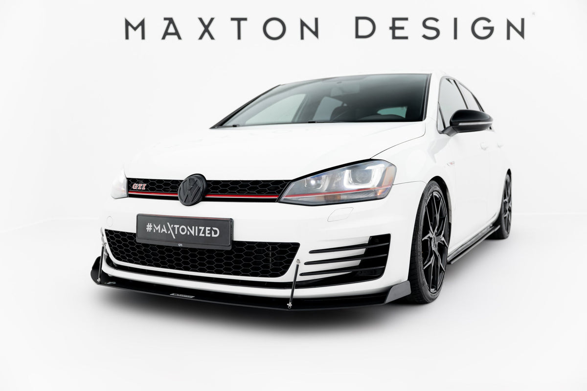Maxton Design - Racing Frontlippe für VW GOLF 7 GTI - Aerowerk.