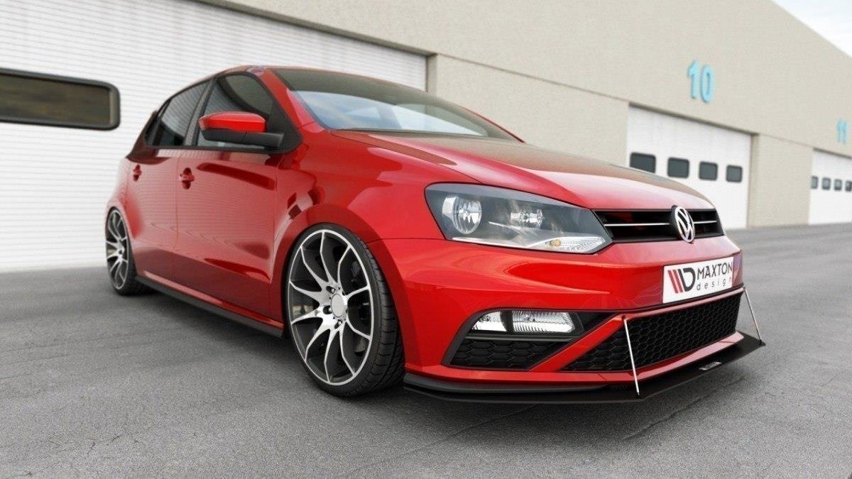 Maxton Design - Racing Frontlippe für VW Polo GTI Mk5 Facelift - Aerowerk.