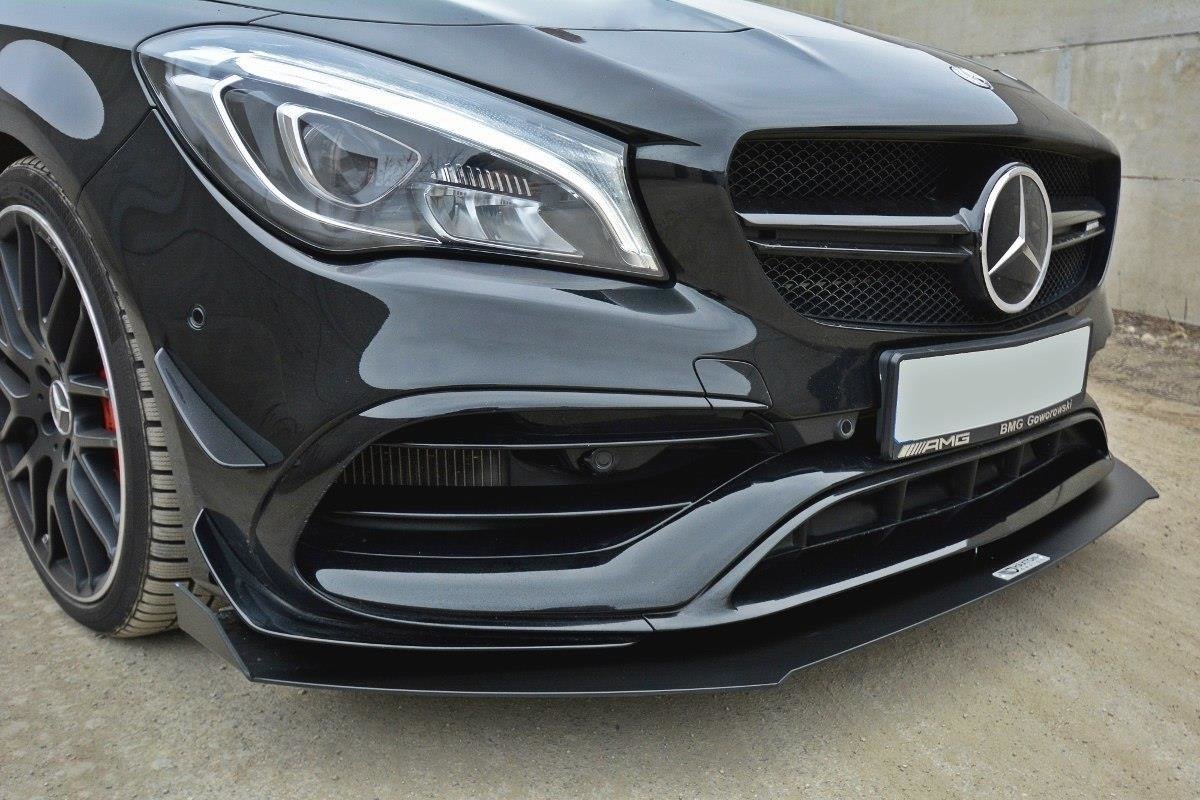 Maxton Design - Racing Frontlippe V1 für Mercedes CLA A45 AMG C117 Facelift - Aerowerk.