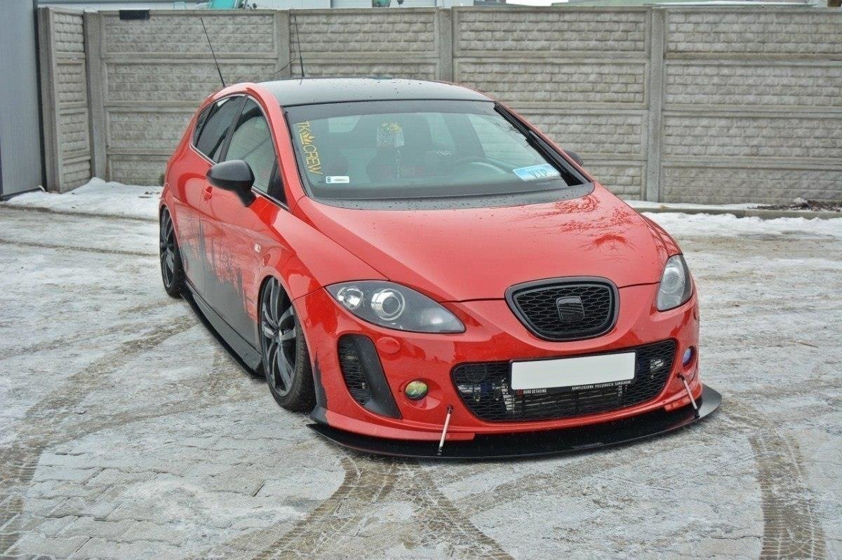 Maxton Design - Racing Frontlippe V1 für SEAT LEON MK2 MS DESIGN - Aerowerk.