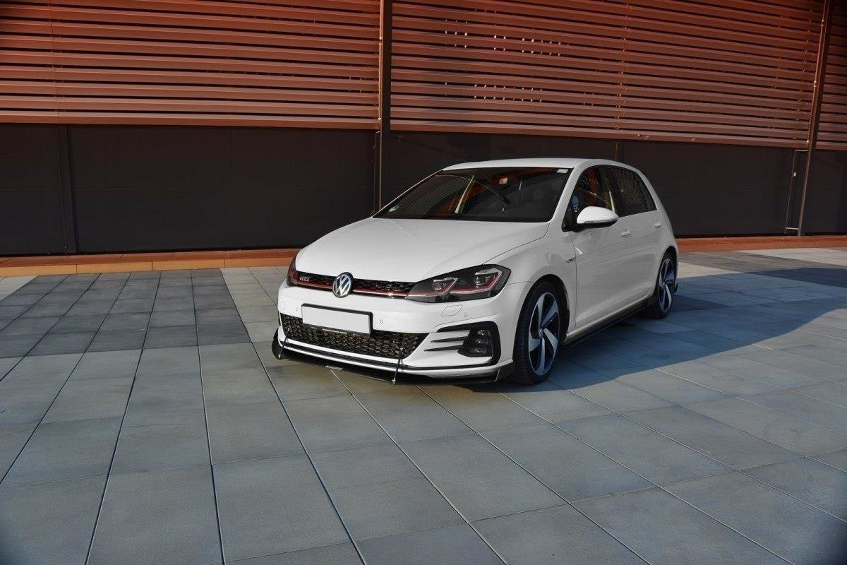 Maxton Design - Racing Frontlippe V2 für VW GOLF 7 GTI FACELIFT - Aerowerk.