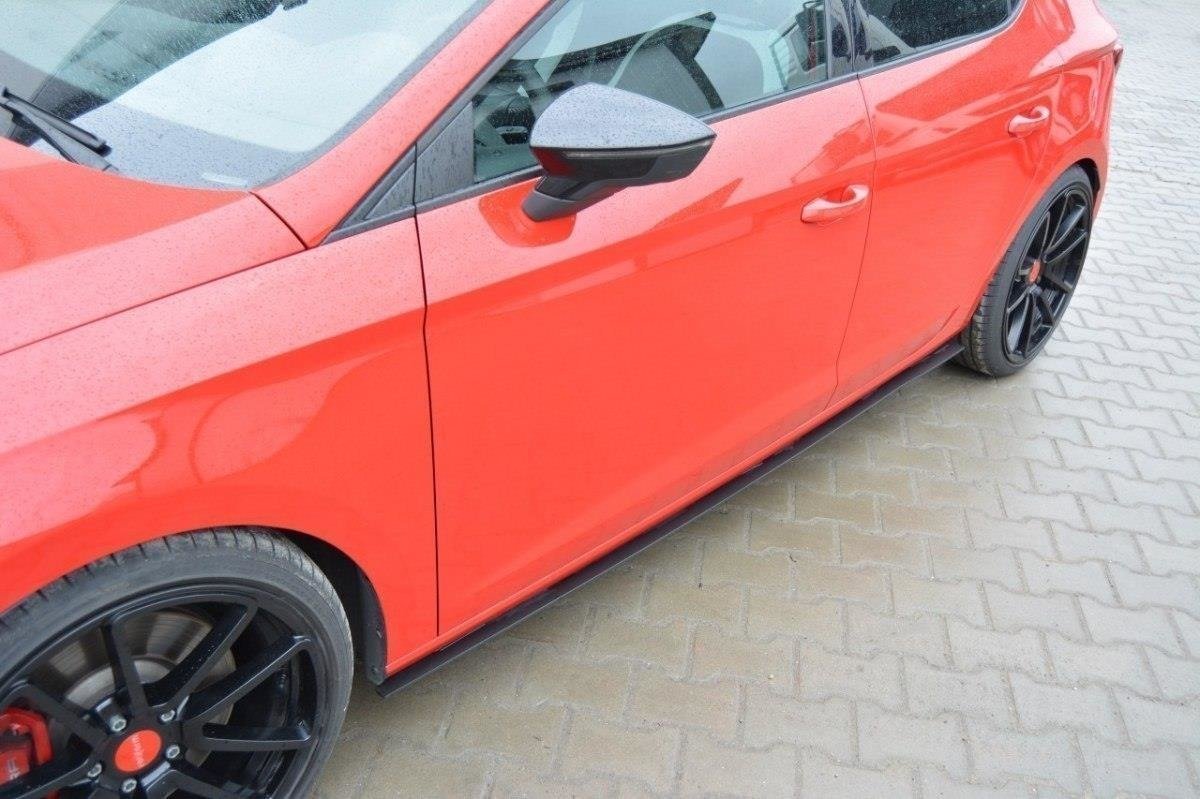 Maxton Design - Racing Seitenschweller Ansatz für SEAT LEON III CUPRA / FR - Aerowerk.