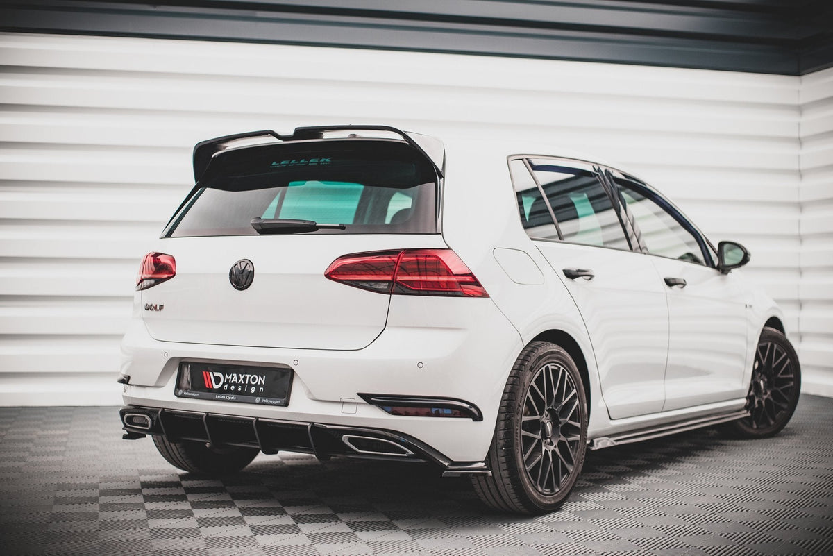 Maxton Design - Rennen Street Pro Diffusor für VW Golf R - Line Mk 7 Facelift - Aerowerk.