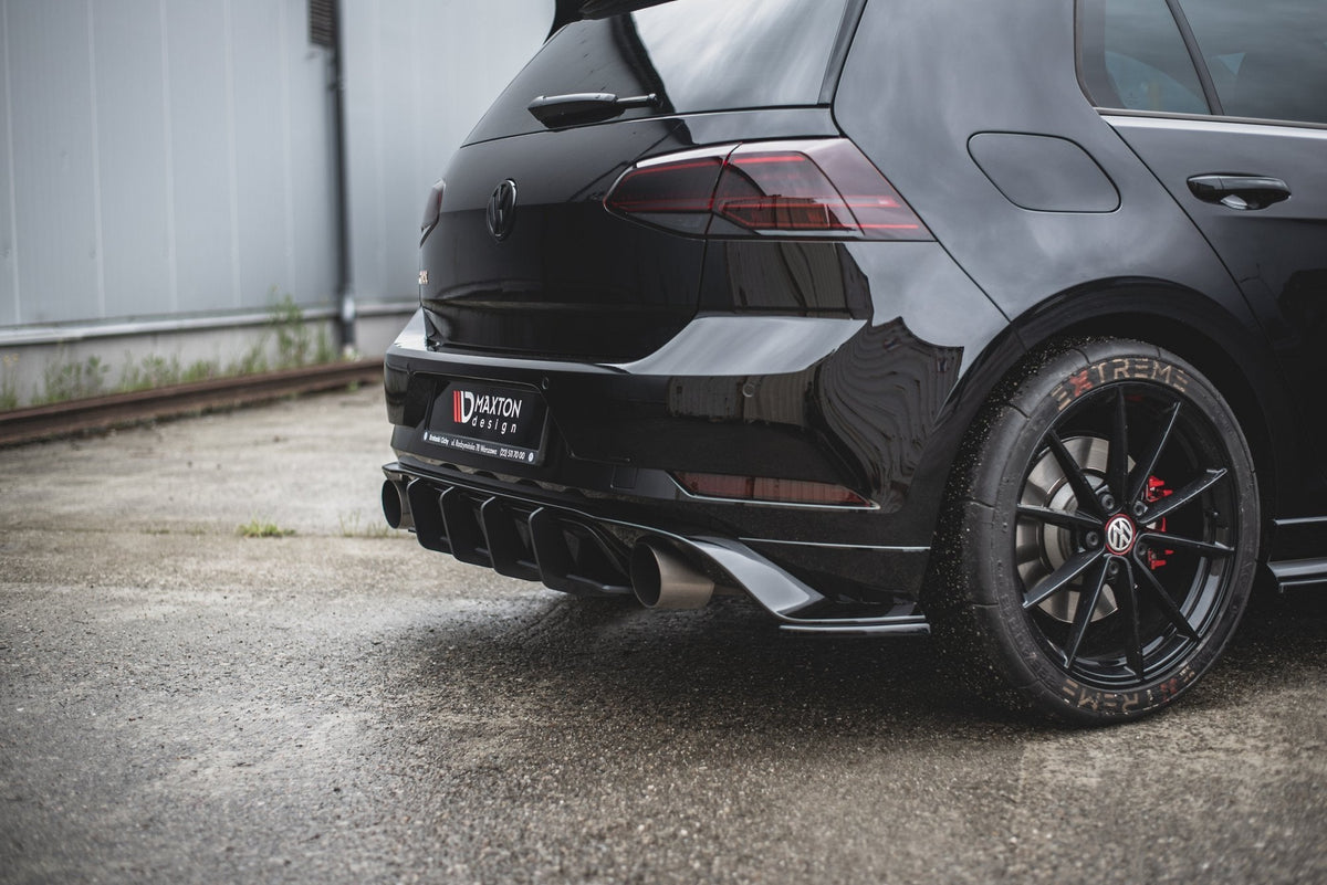 Maxton Design - Robuste Racing Diffusor für VW Golf 7 GTI TCR - Aerowerk.