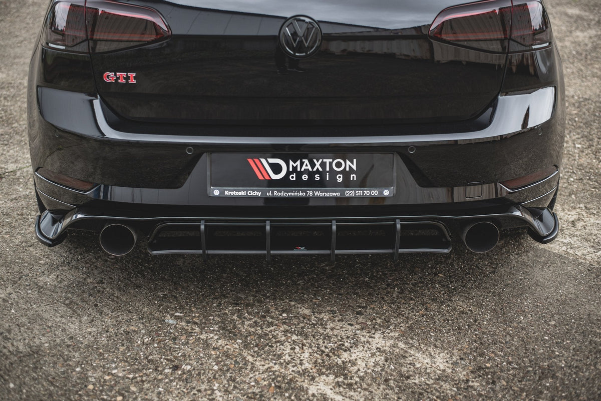 Maxton Design - Robuste Racing Diffusor für VW Golf 7 GTI TCR - Aerowerk.